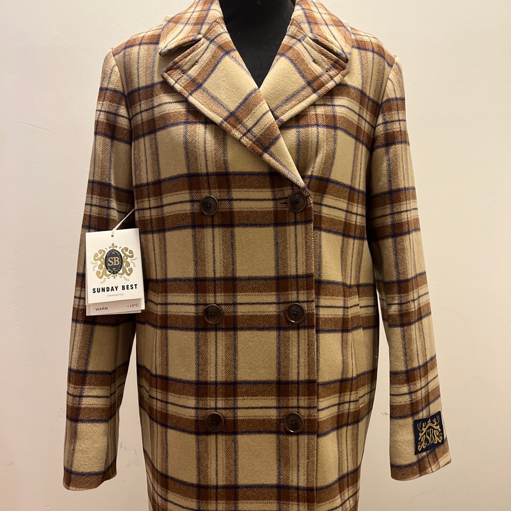 Aritzia Sunday Best Italian Double Breasted Coat
